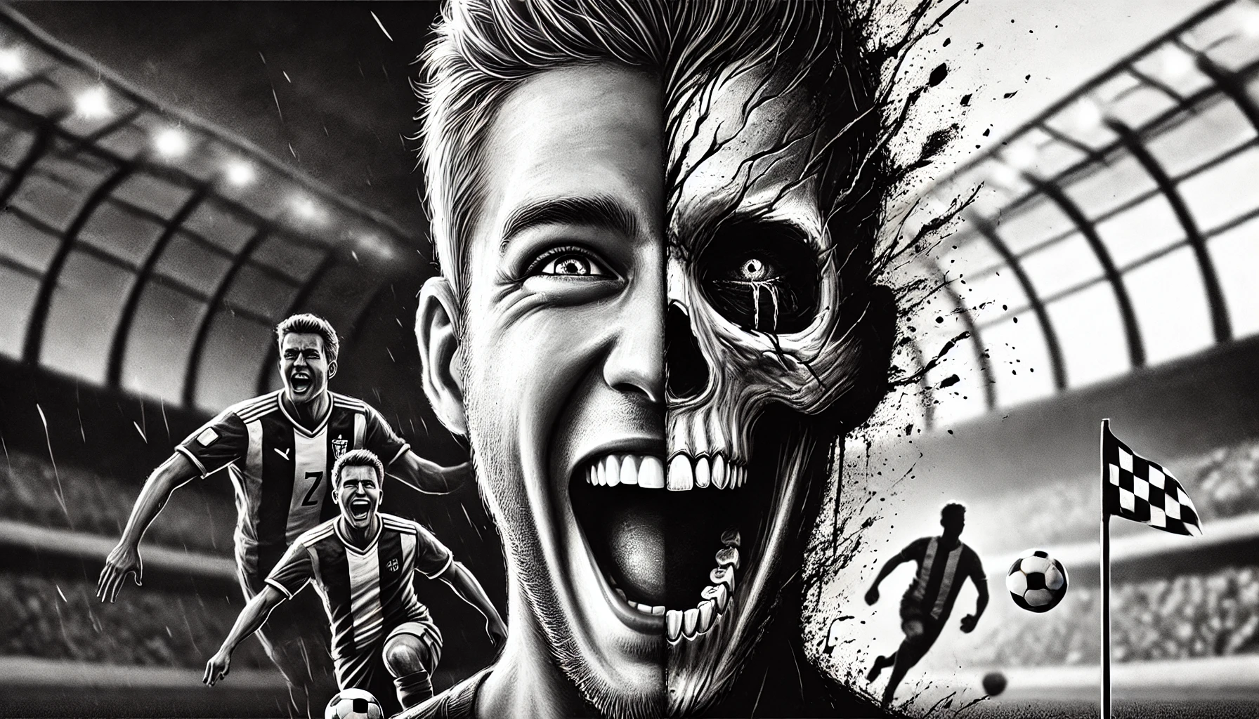 Football fan turmoil
