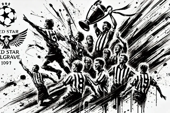 Red Star Belgrade 1991 European Cup winners
