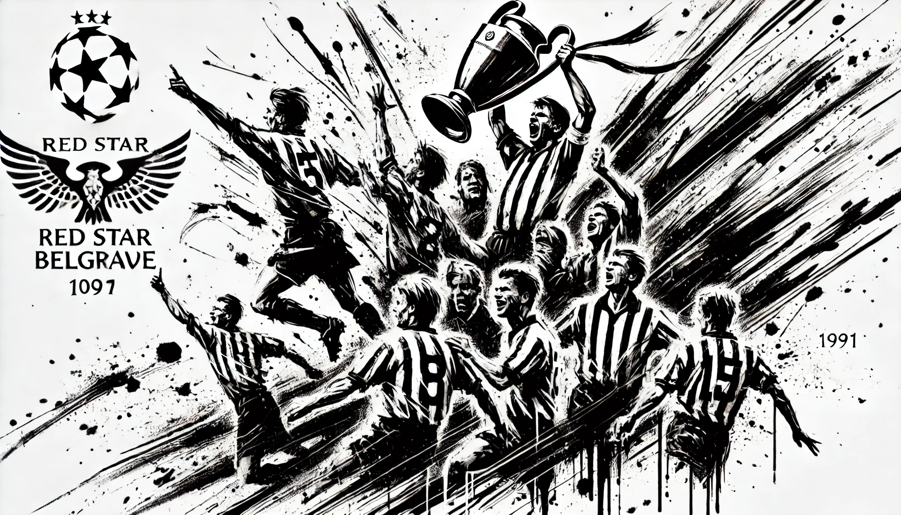Red Star Belgrade 1991 European Cup winners