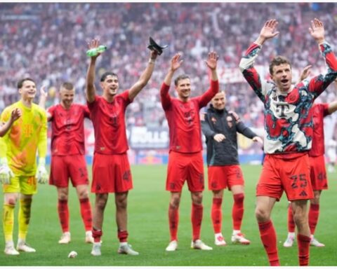 Bayern Munich title winners