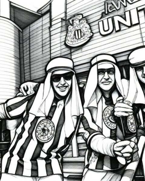 Newcastle United fans Saudi Arabia