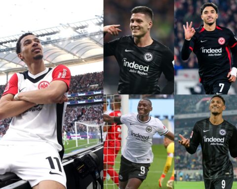 Eintracht Frankfurt strikers