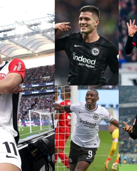 Eintracht Frankfurt strikers