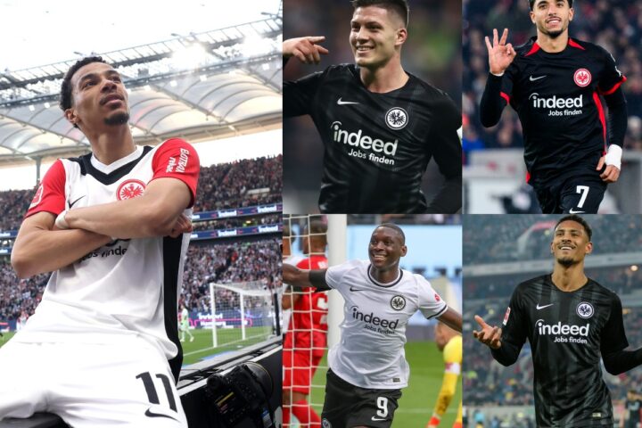 Eintracht Frankfurt strikers