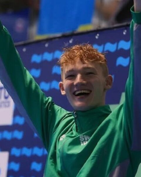 John Shortt swimming gold