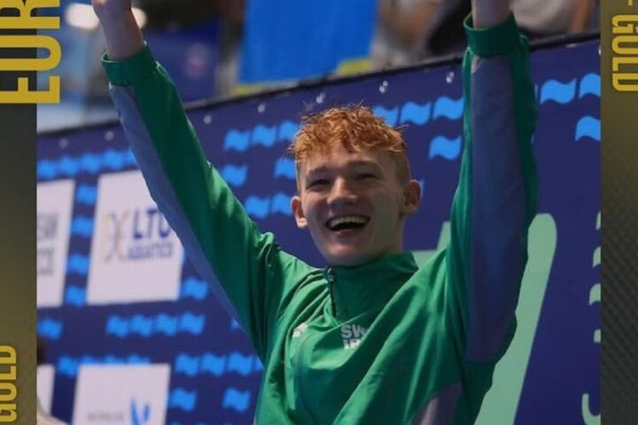 John Shortt swimming gold