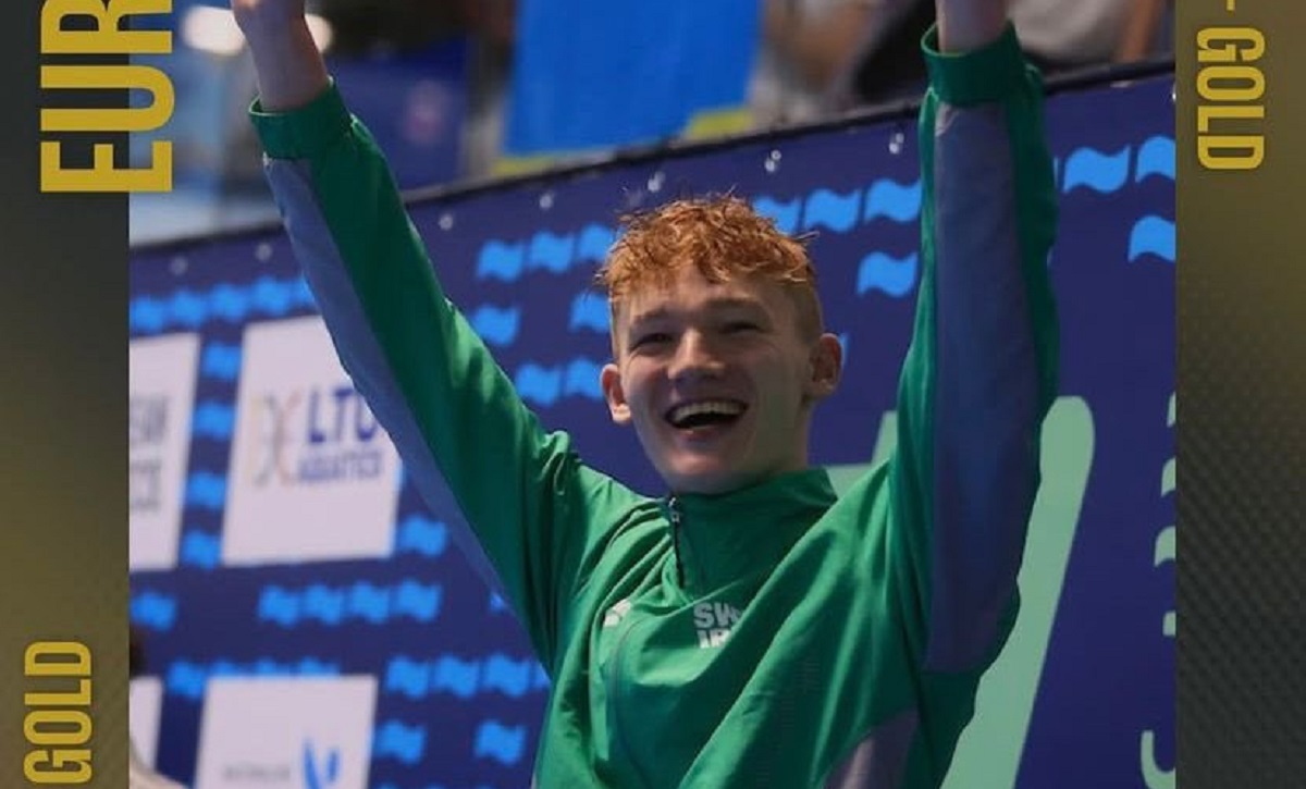 John Shortt swimming gold